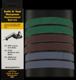 Work Sharp WSKTS Assorted Belt Kit (Pack 6)