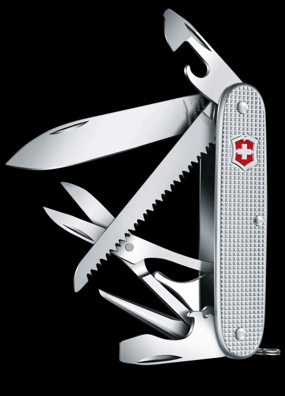 Victorinox Farmer X Alox Silver 6 Victorinox Farmer X Alox Silver - Image 4