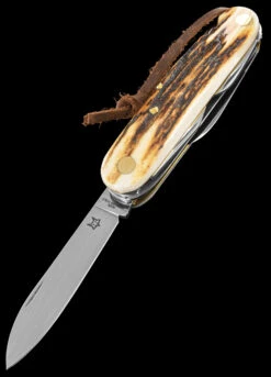 Fox Multipurpose Pocket Knife Stag 7 11 Fox Multipurpose Pocket Knife Stag 7 -Victorinox Sales FOX 226 7 SCE02 50572.1678276056