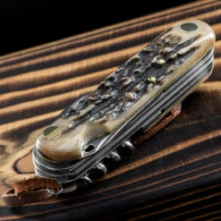 Fox Multipurpose Pocket Knife Stag 8 -Victorinox Sales FOX 2268 SCE.1 95964.1678276555