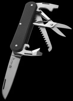 Fox Vulpis 5 Carbon Fibre Penknife -Victorinox Sales FOX FX VP130 SF5CF 51357.1688656809