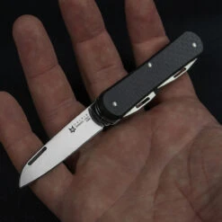 Fox Vulpis 4 Saw Carbon Fibre Penknife -Victorinox Sales vulpisCFdet3 04324.1686567908